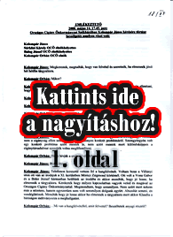 Kolompár János hazudozik - Első oldal - Kattints a nagyításhoz!