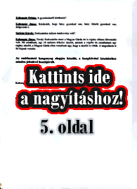 Kolompár János hazudozik - Ötödik oldal - Kattints a nagyításhoz!