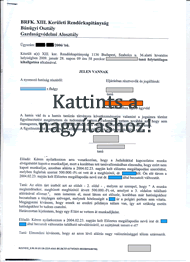 Folytatólagos rendőrségi kihallgatási jegyzőkönyv - 1. oldal - Kattints a nagyításhoz!