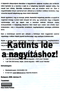 Magyar Gárda rendőrségi beadvány By SoDI - Második oldal - Kattints a nagyításhoz!