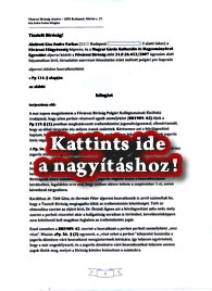 Kifogásom a Gárda per kapcsán - Első oldal - Kattints a nagyításhoz!