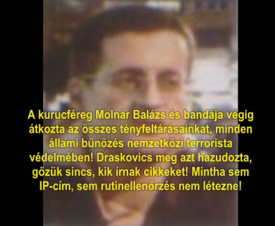 Molnár F. Árpád leleplezi a gonosz Molnár Balázst