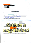 Ügyvédi meghatalmazás a tanúkénti kihallgatáshoz. - Kattints a nagyításhoz!