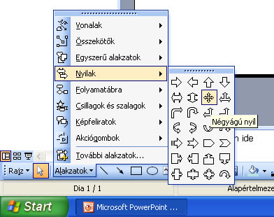 Microsoft négyágú nyíl