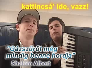 Valami a fiatalember orrába ment.
