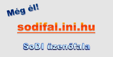 SoDI üzenőfala