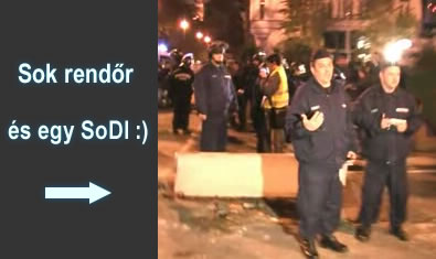 Sok rendőr és egy SoDI :)