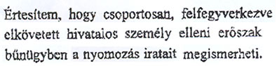 M�g n�h�ny h�t, �s megismerhetem, hogy mi alapj�n v�doltak meg.