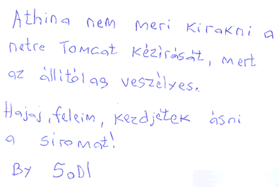 Kezdjétek el ásni a síromat!