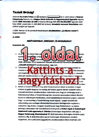 SoDI időt kér a Gárda-perben - 1. oldal - Kattints a nagyításhoz!