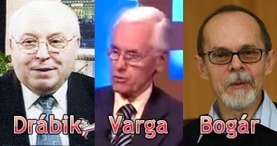 Drábik, Varga, Bogár