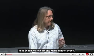 W. Mark Saltzman előadása magyarul